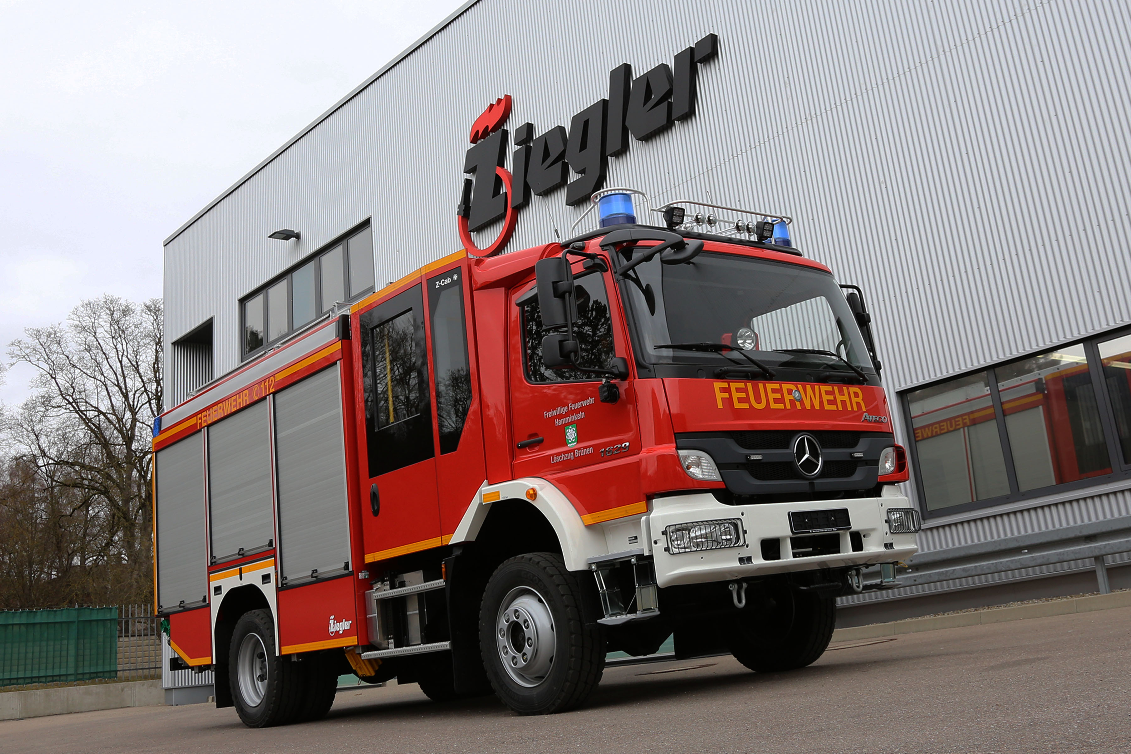 Ziegler LF 20 to the volunteer fire brigade of Hamminkeln — ZIEGLER ...