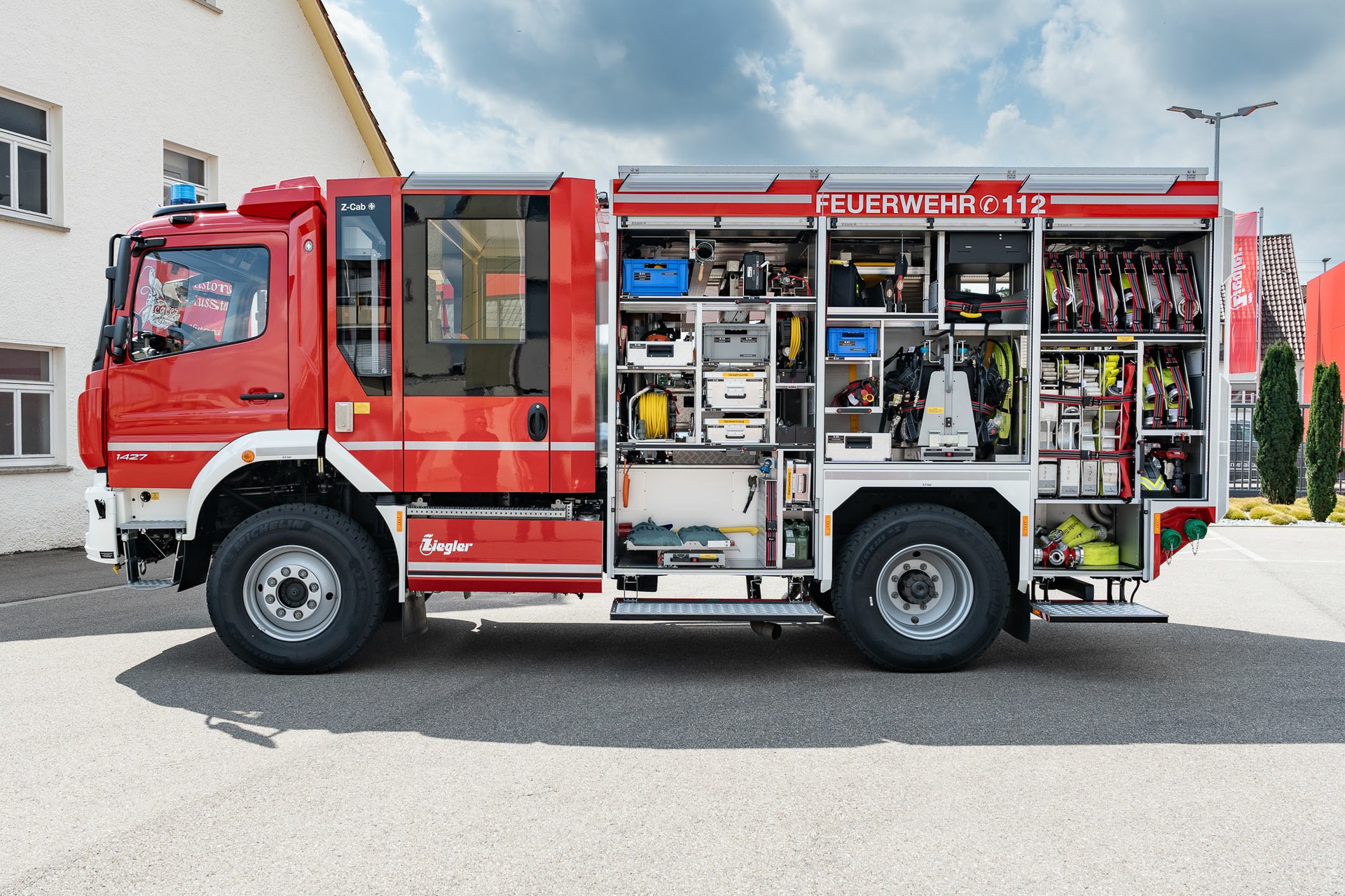 ZIEGLER LF 10 to the fire department of Gießen — ZIEGLER Feuerwehrfahrzeuge