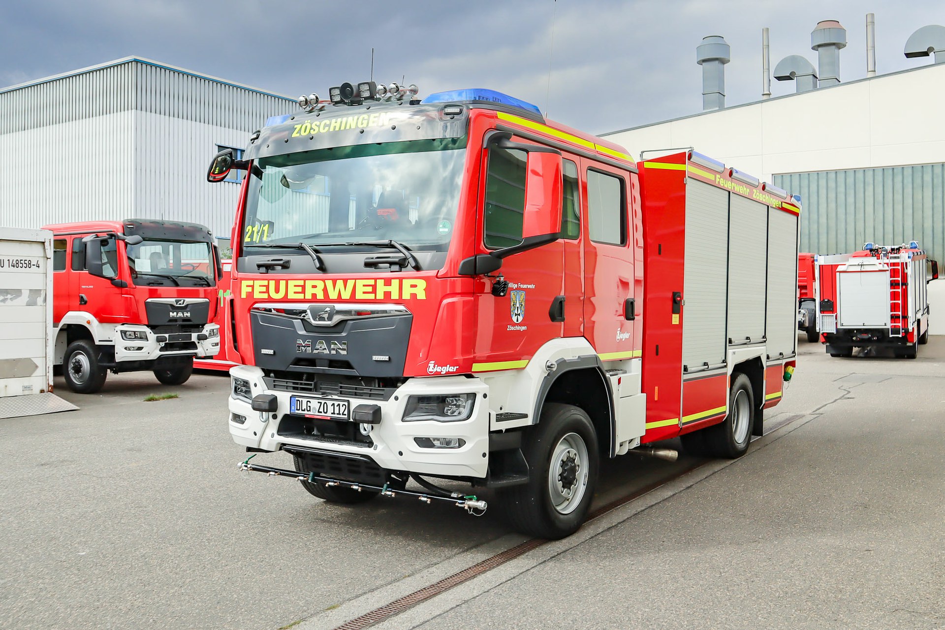 ZIEGLER TLF 3000 to the fire department of Zöschingen — ZIEGLER ...