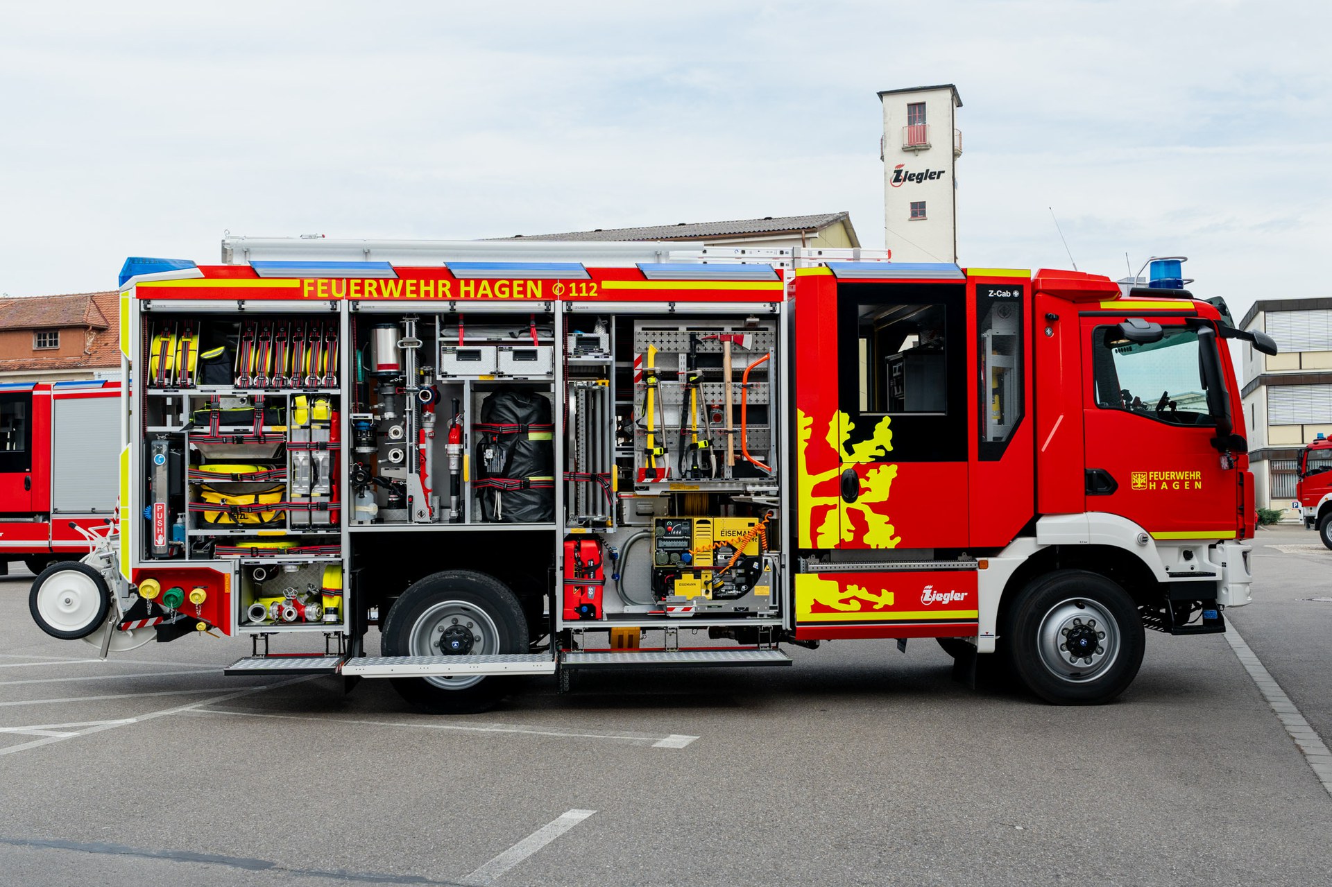 Ziegler Hlf 20 To The Fire Department Of Hagen — Ziegler Feuerwehrfahrzeuge