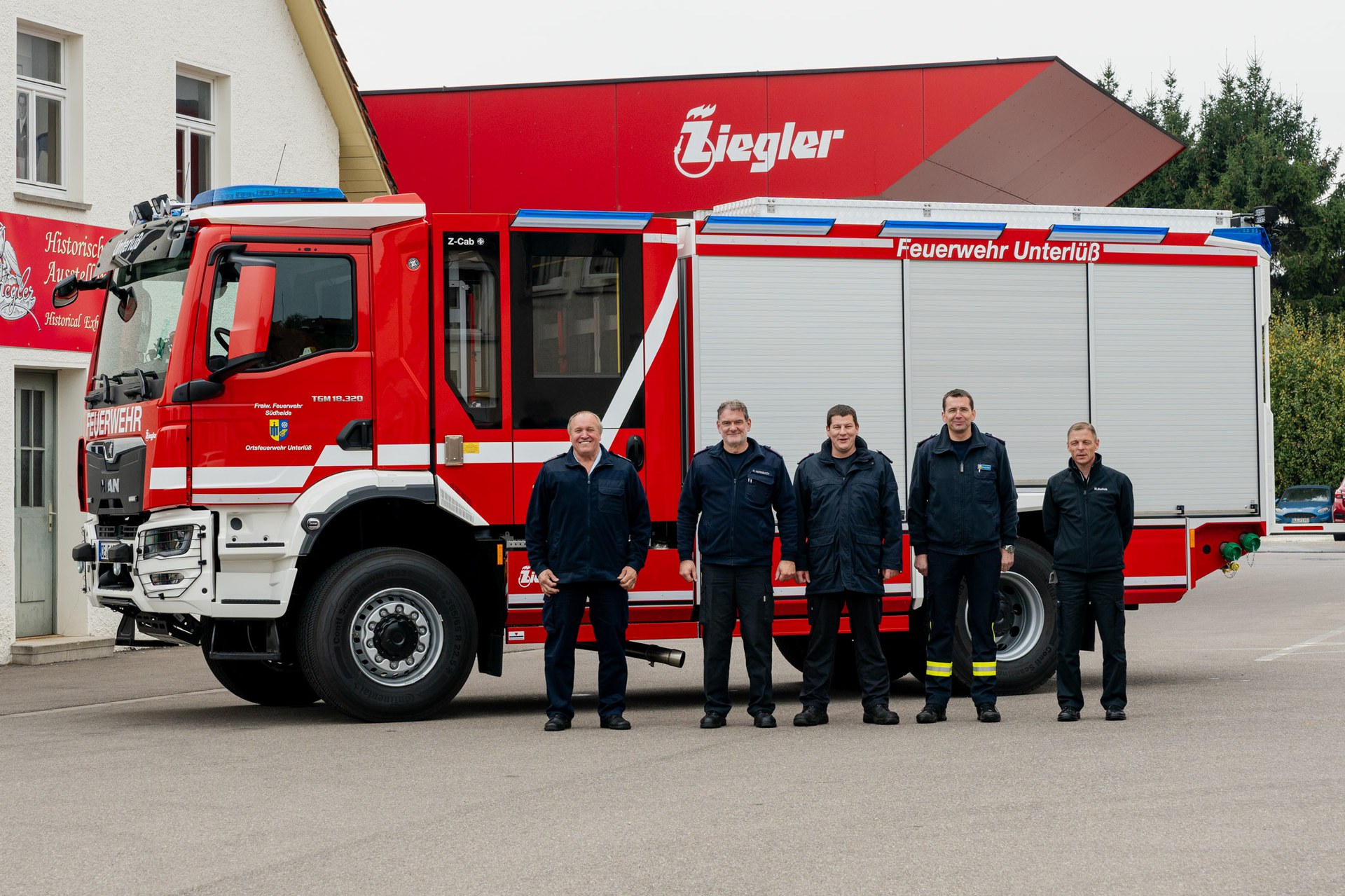 ZIEGLER TLF 3000 an die FF Südheide OF Unterlüß — ZIEGLER ...