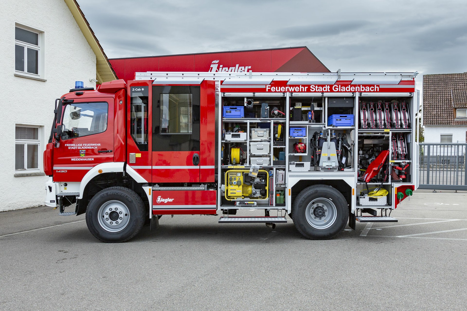 ZIEGLER LF 10 to the fire department of Gladenbach — ZIEGLER ...