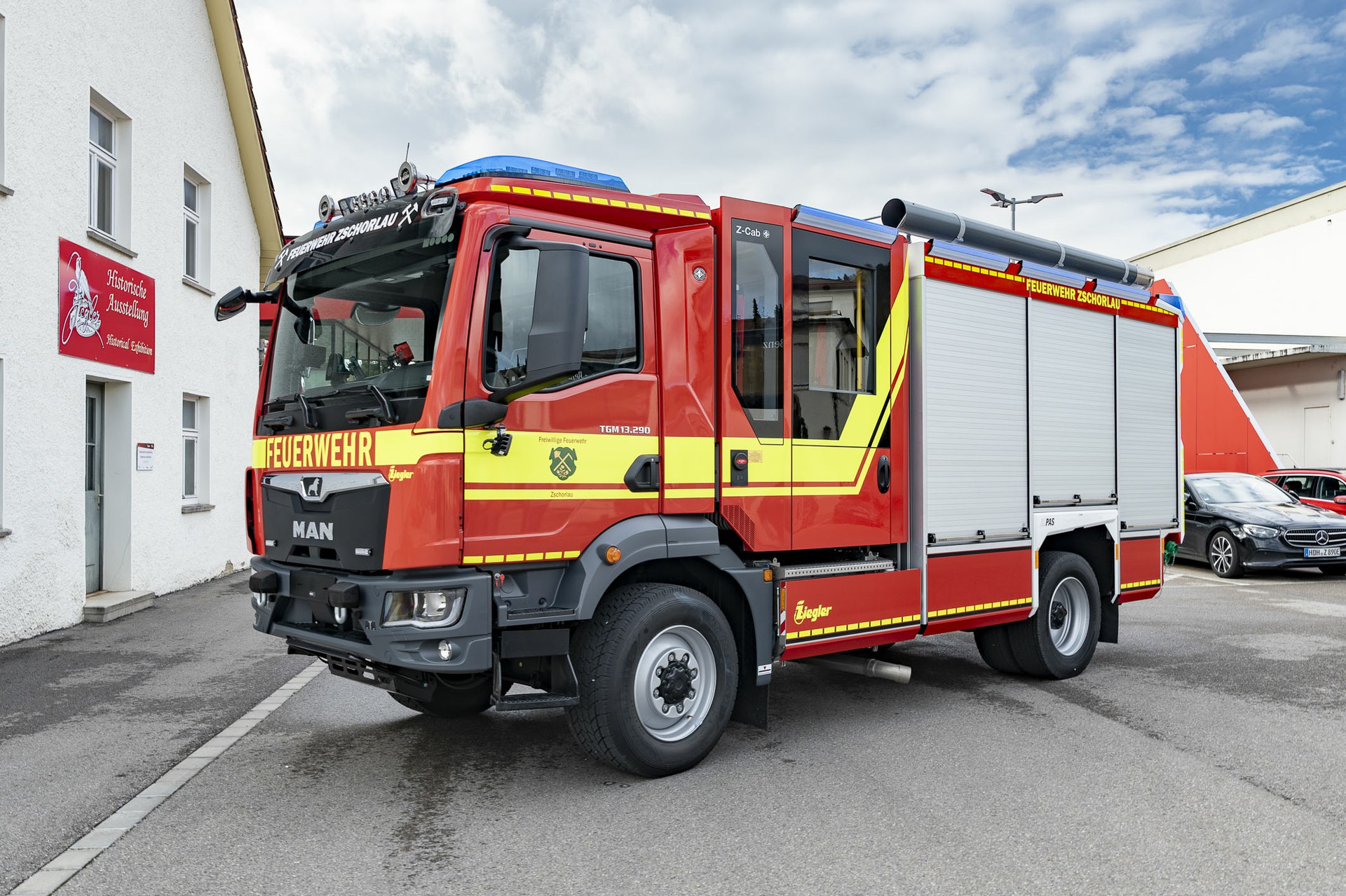 ZIEGLER LF 10 An Die FF Zschorlau — ZIEGLER Feuerwehrfahrzeuge