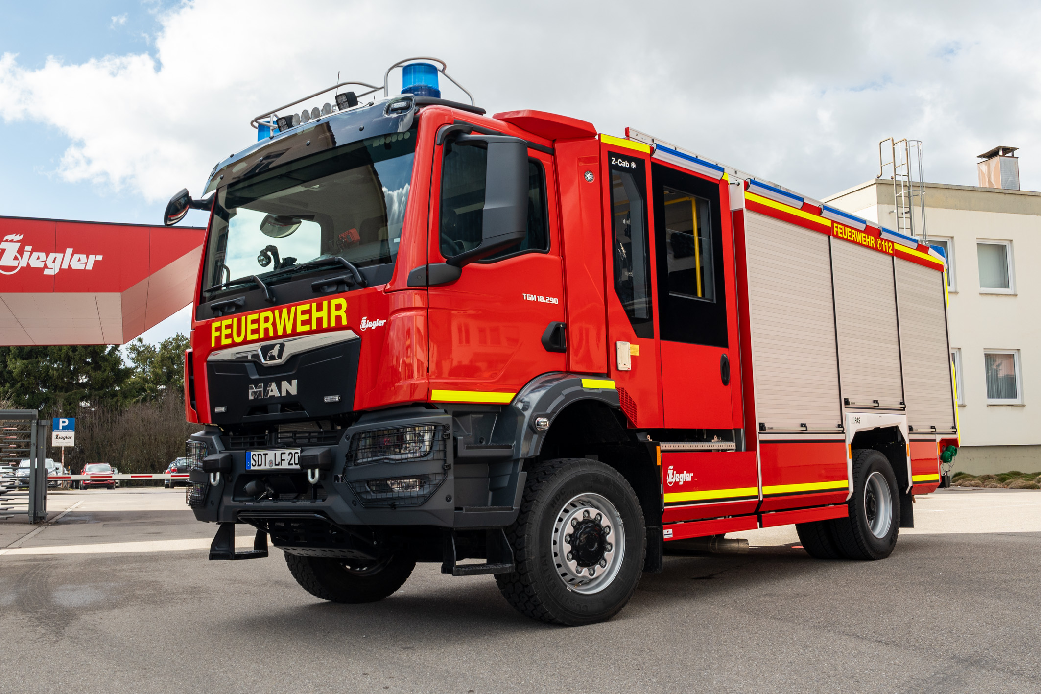 ZIEGLER LF 20 to the fire department of Schwedt — ZIEGLER ...