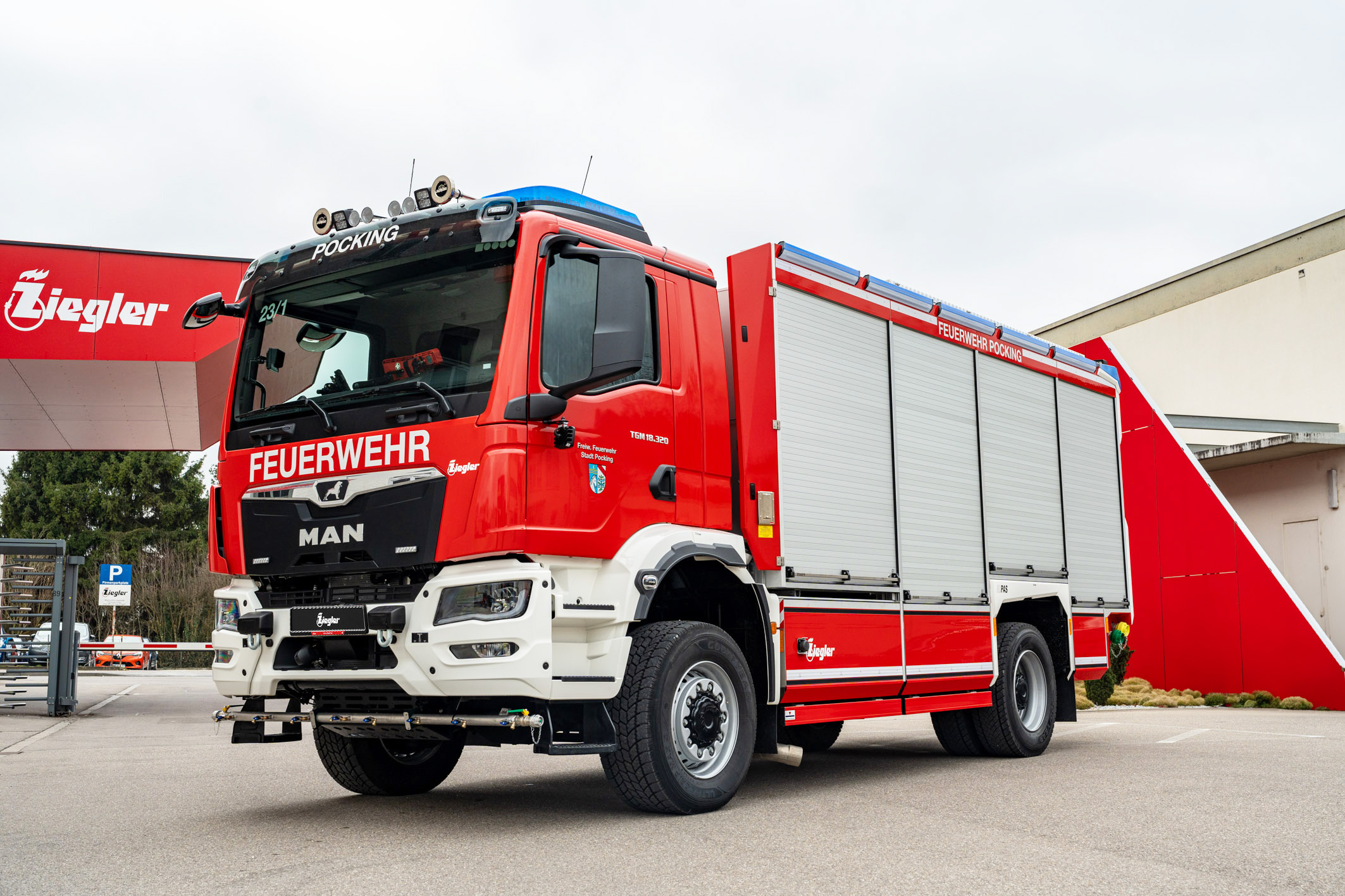 ZIEGLER TLF 4000 to the fire department of Pocking — ZIEGLER ...