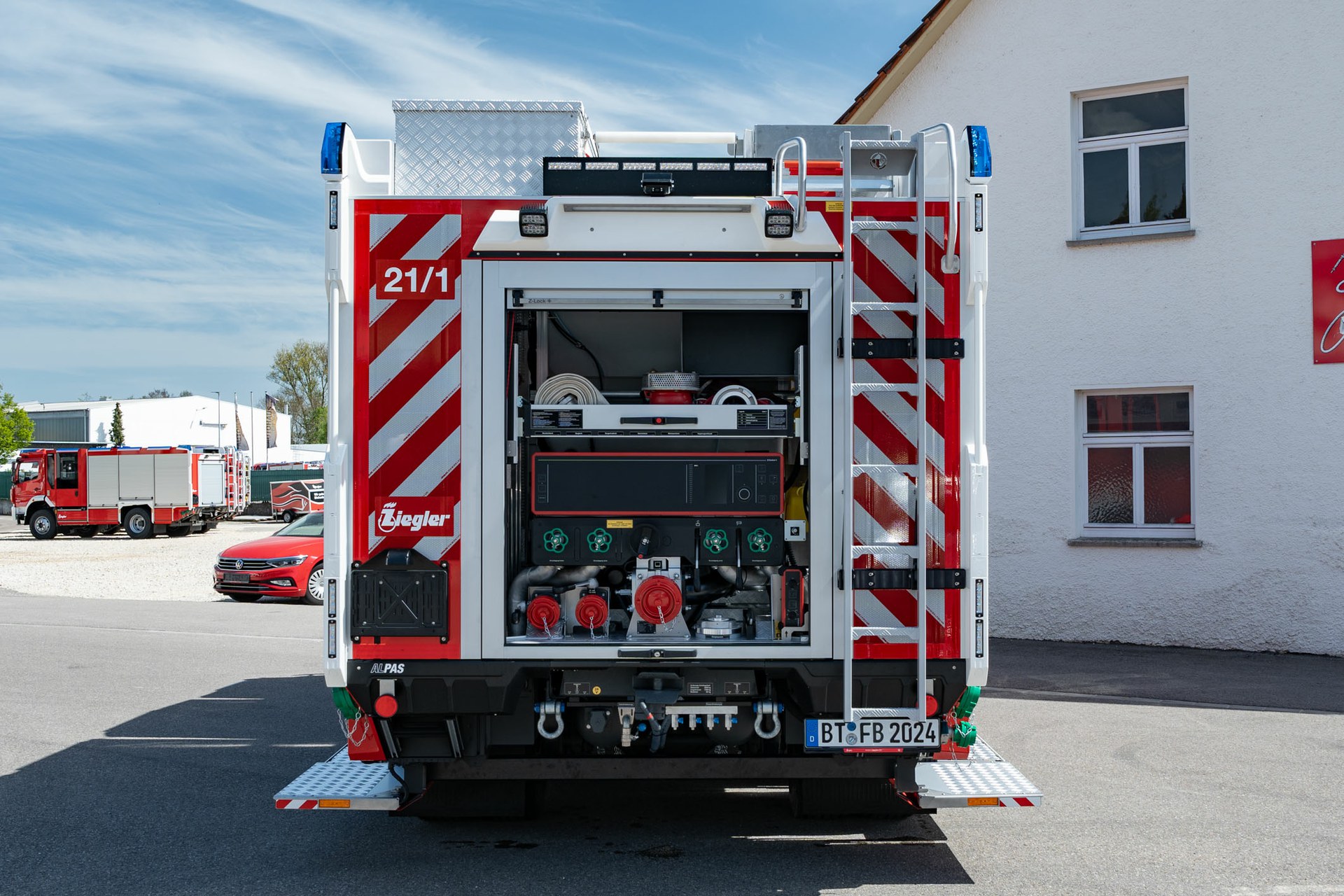 ZIEGLER TLF 3000 to the fire department of Brandholz — ZIEGLER ...