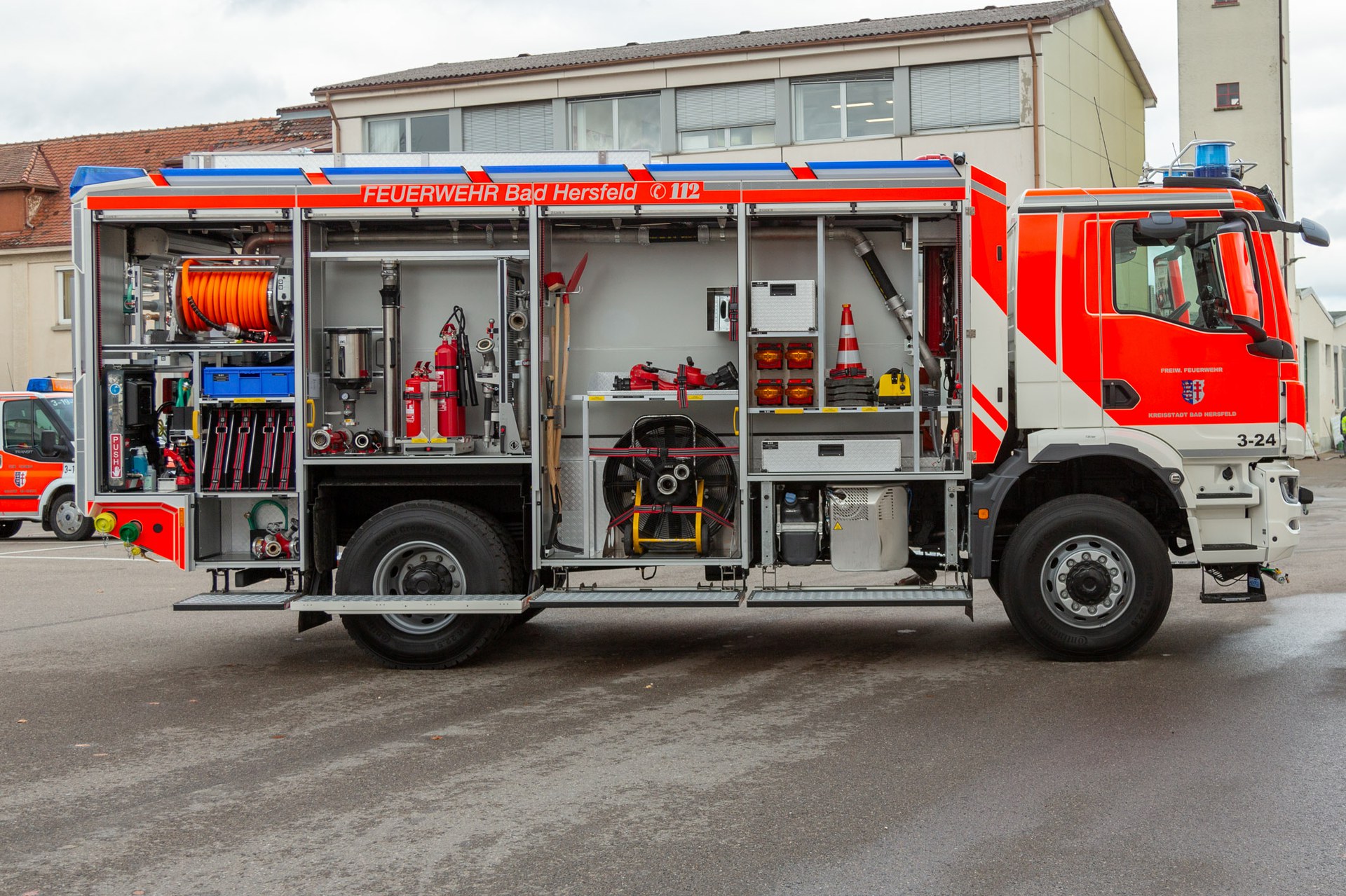 ZIEGLER TLF 4000 an die FF Bad Hersfeld — ZIEGLER Feuerwehrfahrzeuge